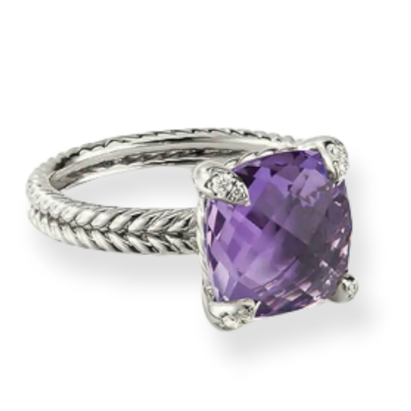 David Yurman Châtelaine Ring I Size 7 - Picture 1 of 9